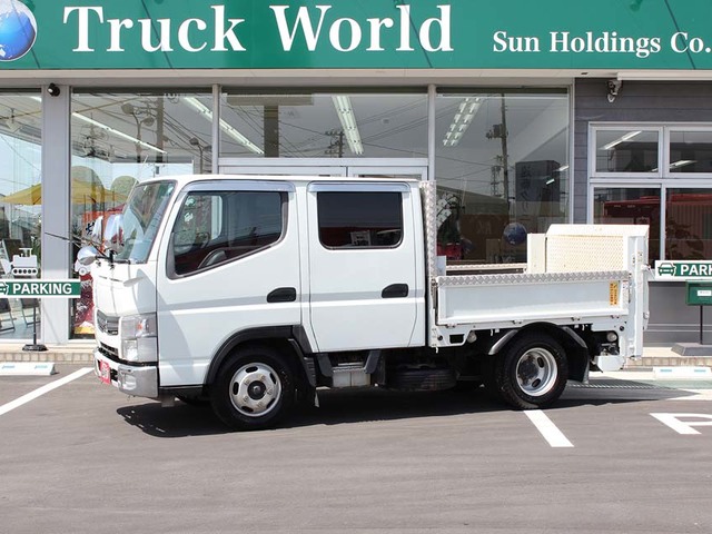 三菱ふそう キャンター ダブルキャブ（２ｔ積・パワーゲート付） 平成２３年式の画像