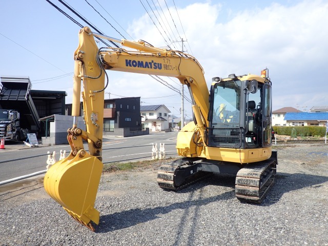 コマツ　バックホー（油圧ショベル・1.7吊アームクレーン仕様）　PC78UU－10　2019年式の画像