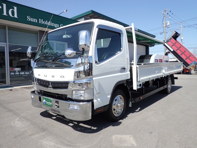 三菱ふそう　キャンター　平ボディ（３ｔ積）　ワイド・超ロング低床　平成２９年式の画像