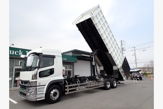 三菱ふそう　スーパーグレート　深ダンプ（１０.６ｔ積・３９㎥）　令和６年式の画像08