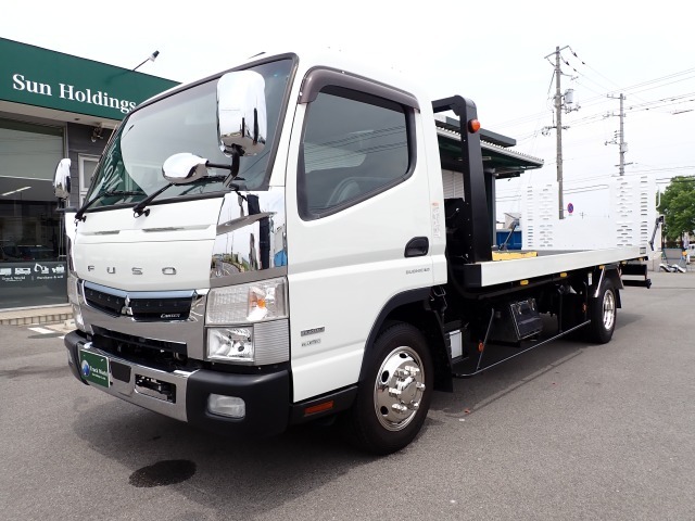 三菱　キャンター・キャリアカー（積載車・３ｔ積）　カスタム　令和２年式の画像