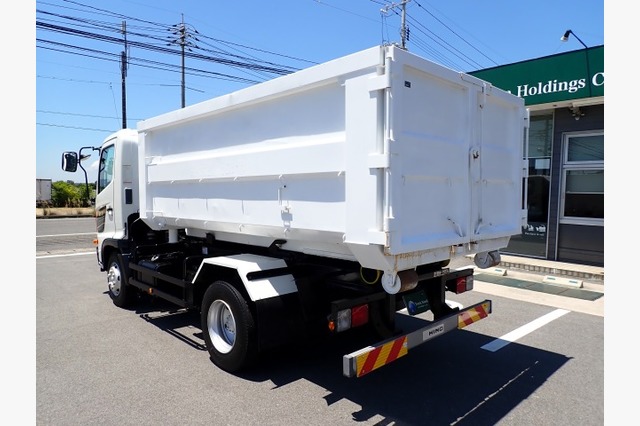 日野　レンジャー　脱着装置付コンテナ専用車（３.９５ｔ積・８.２㎥）　平成２４年式の画像07